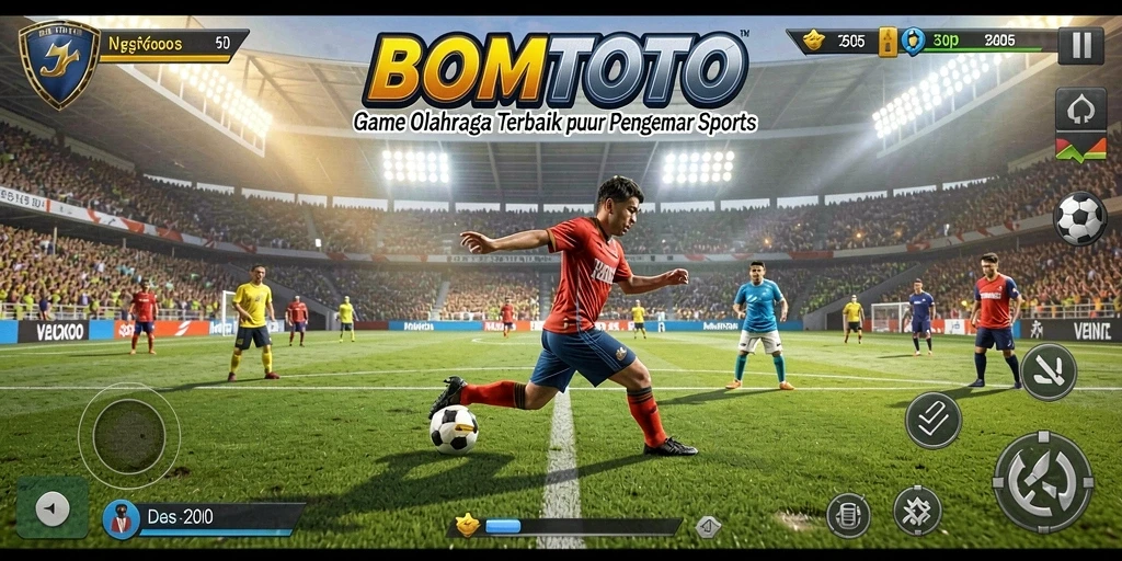 Tampilan menarik dari gameplay BOMTOTO yang penuh aksi olahraga.