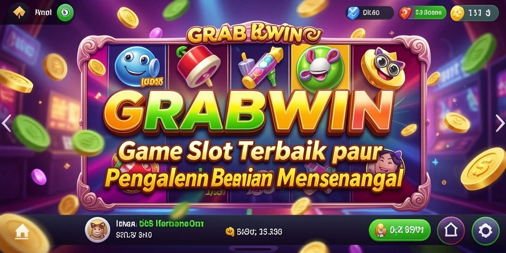 Tampilan gameplay menarik dari GRABWIN dengan berbagai tema Slot.