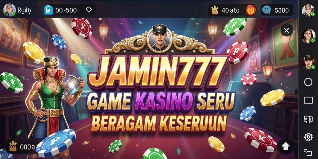Screenshot menampilkan gameplay menarik dari JAMIN777 dengan grafis yang mengagumkan.