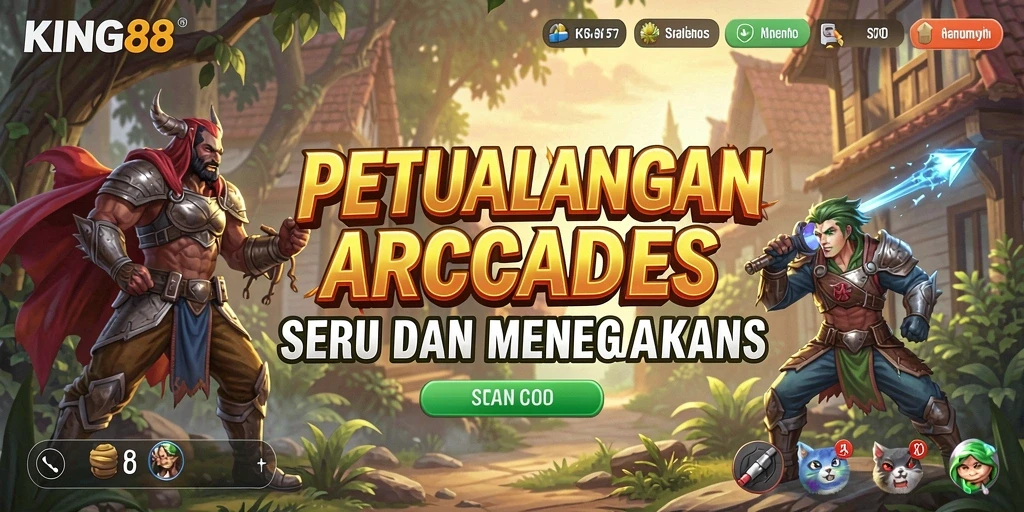 Tampilan gameplay KING88 yang memukau dan penuh aksi.