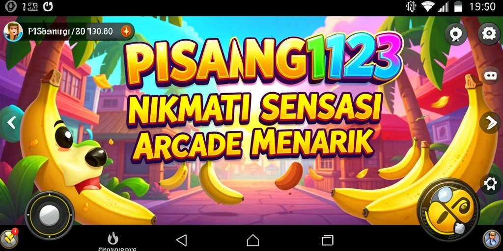 Screenshot dari gameplay PISANG123 yang seru dan penuh warna.