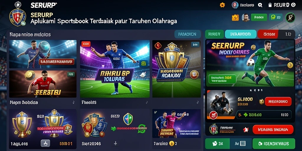 Tampilan permainan SERURP yang menarik dan interaktif.