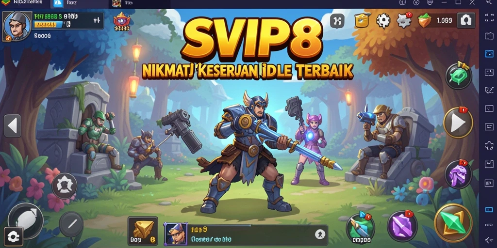 Tampilan gameplay SVIP8 yang menarik dan interaktif.