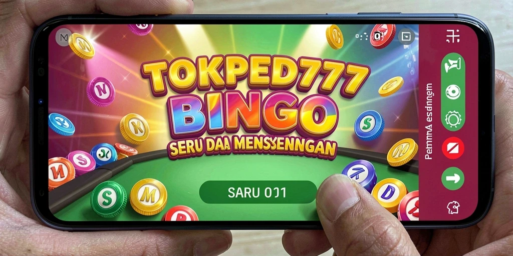 Screenshot gameplay TOKPED777 yang menunjukkan suasana bermain Bingo.