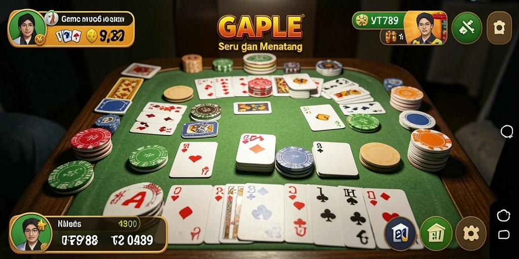 Tangkapan layar permainan Gaple yang seru di VT789.